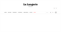 Desktop Screenshot of lalangerie.com